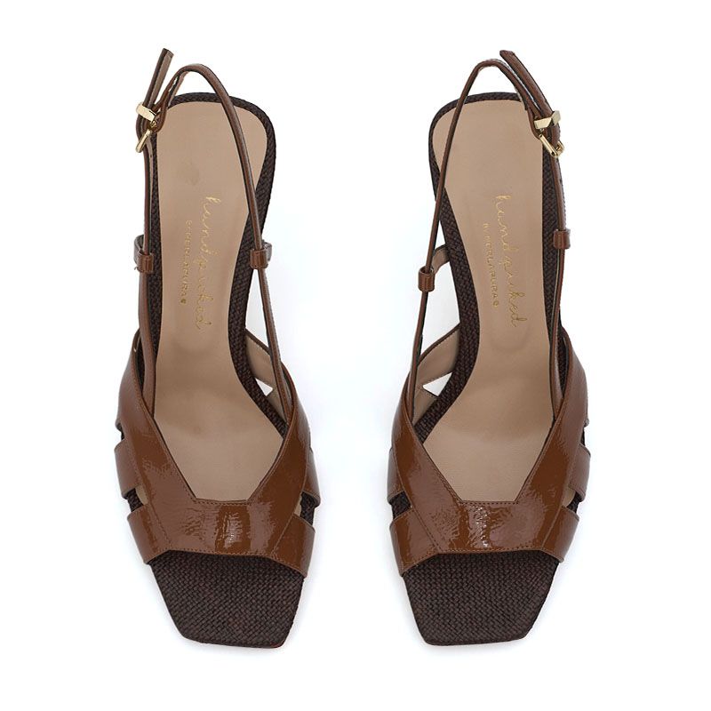PATENT HIGH HEEL SANDALS 0135605