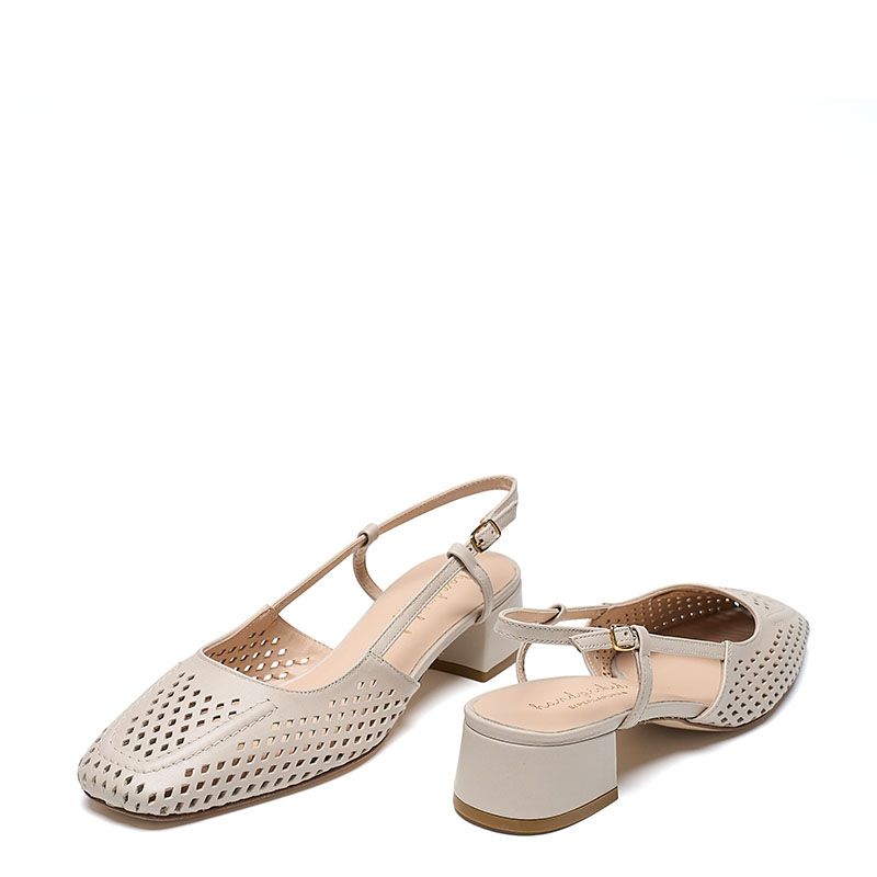 SLINGBACK ΔΕΡΜΑΤΙΝΕΣ ΓΟΒΕΣ 072651V