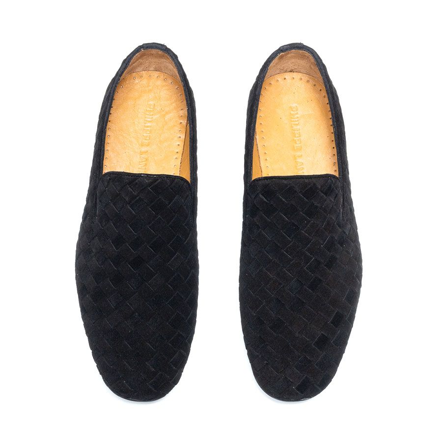 SUEDE LOAFERS 7176615C/BLACK