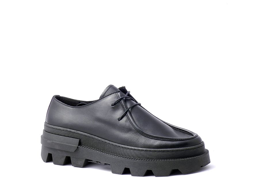 LEATHER LACE UP SHOES 3096935V