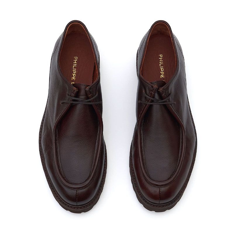 LEATHER LACE UP SHOES 7177062