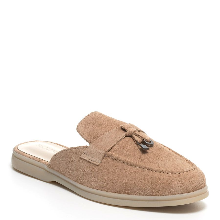 SUEDE MULES
