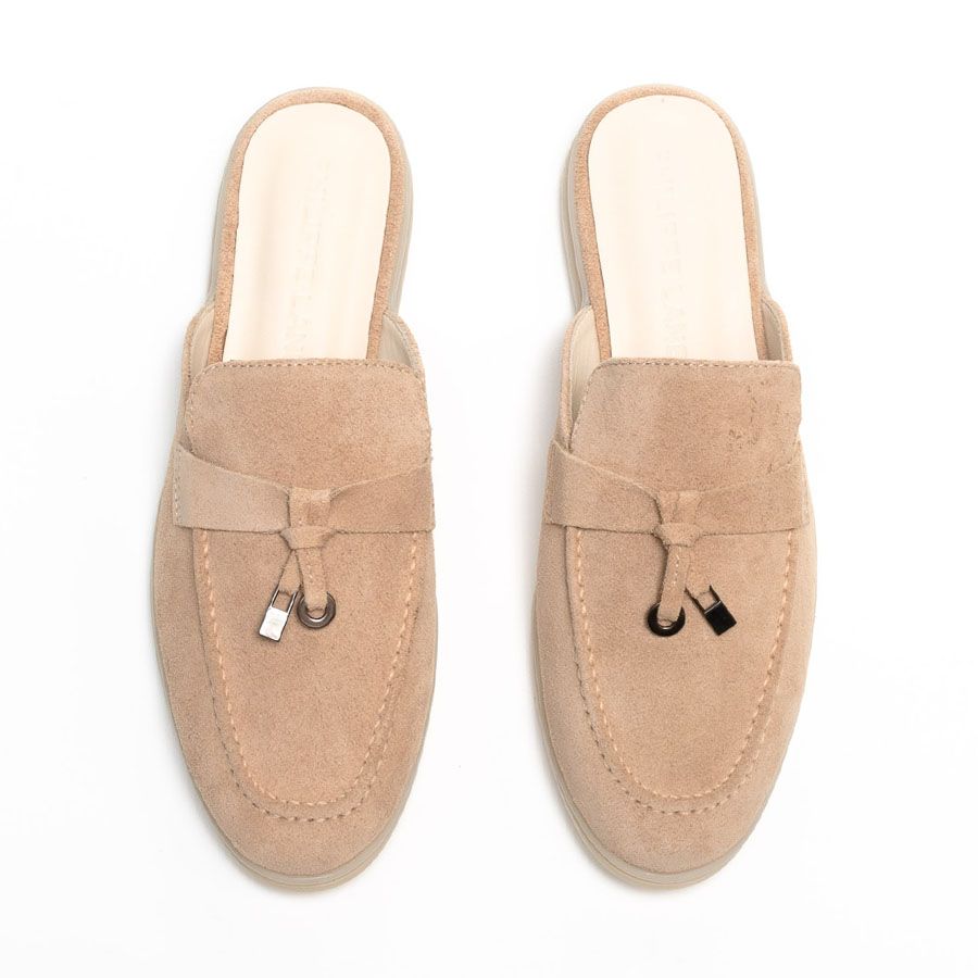 SUEDE MULES