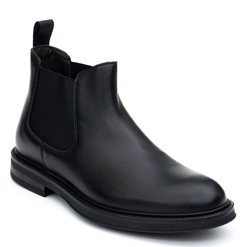 LEATHER ANKLE BOOTS 72L7