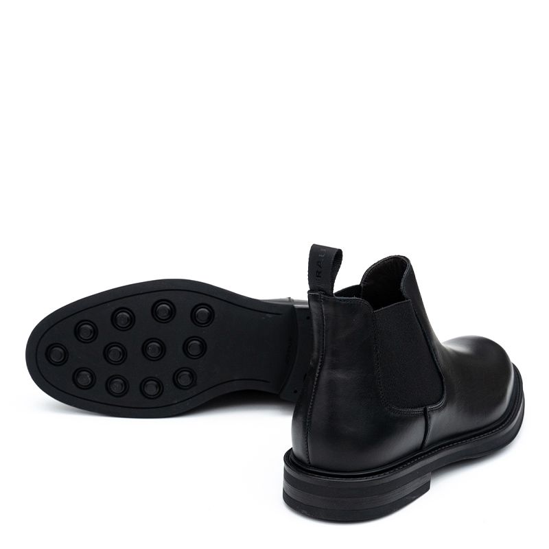 LEATHER ANKLE BOOTS 72L7