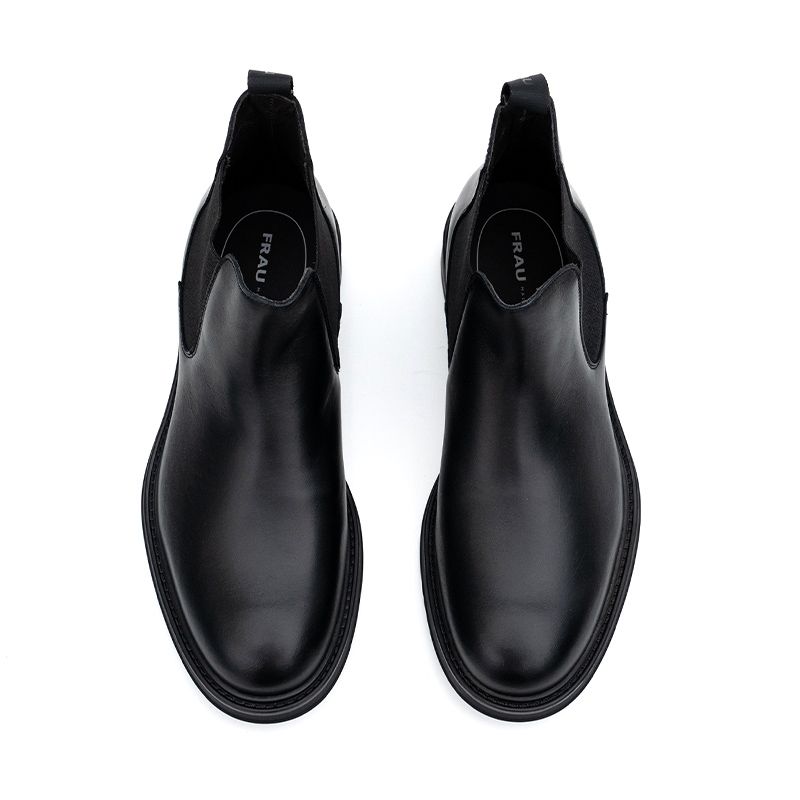 LEATHER ANKLE BOOTS 72L7