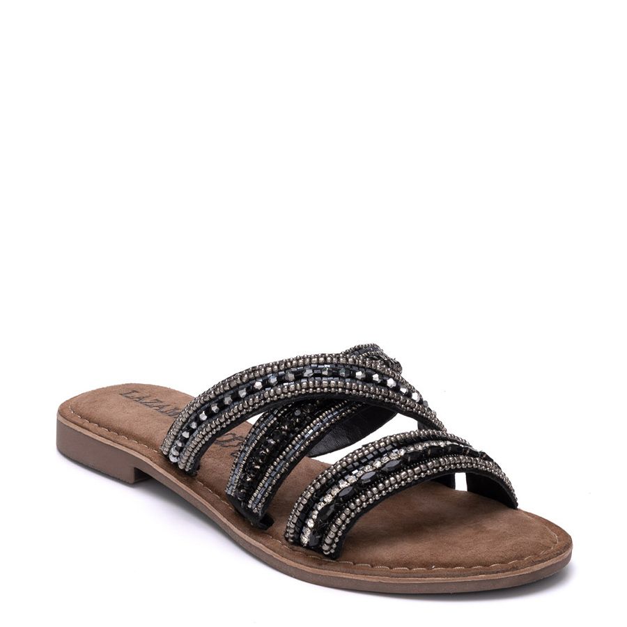 ΔΕΡΜΑΤΙΝΑ FLAT ΣΑΝΔΑΛΙΑ 75474
