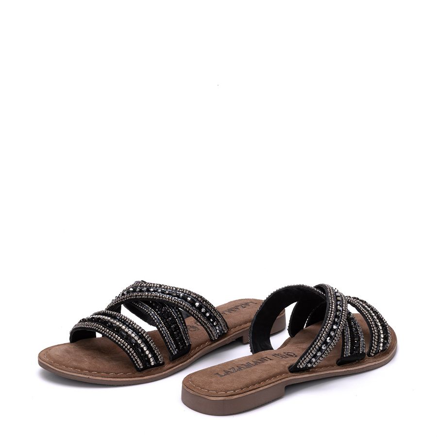 ΔΕΡΜΑΤΙΝΑ FLAT ΣΑΝΔΑΛΙΑ 75474