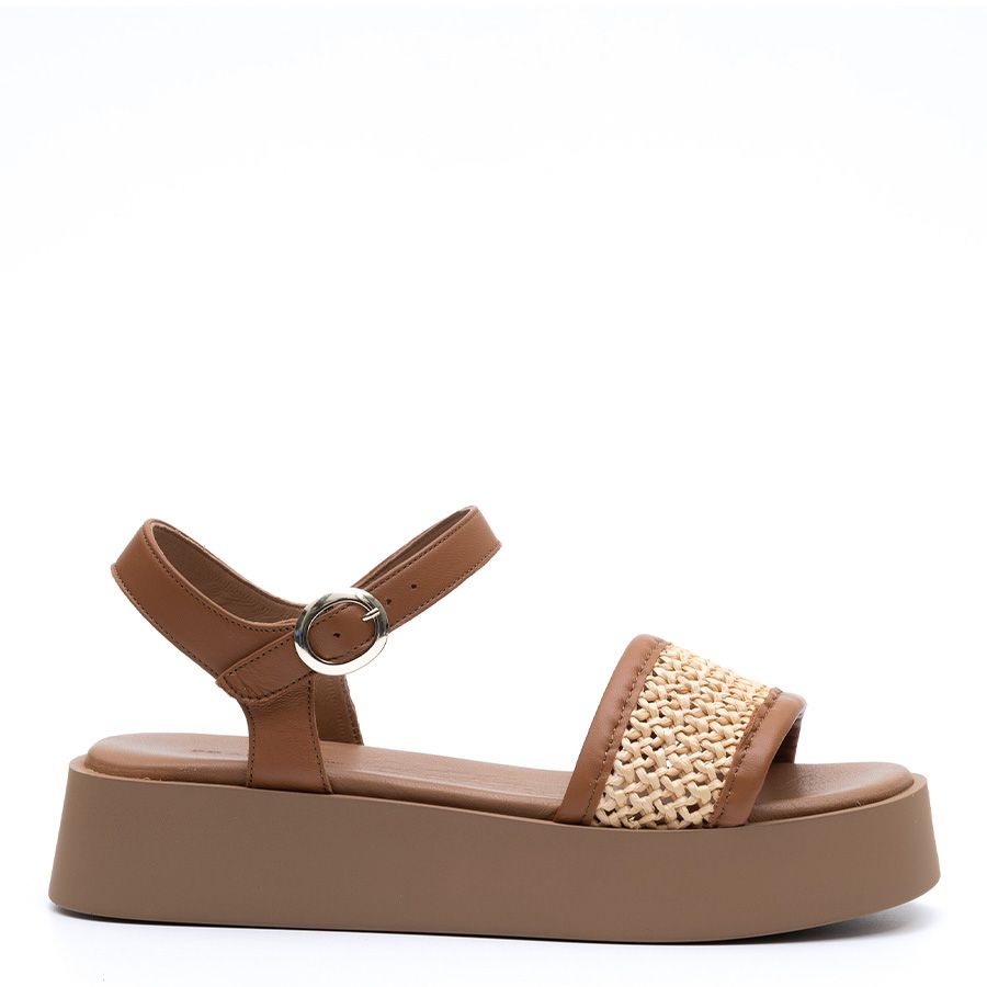 LEATHER FLATFORMS 89X1