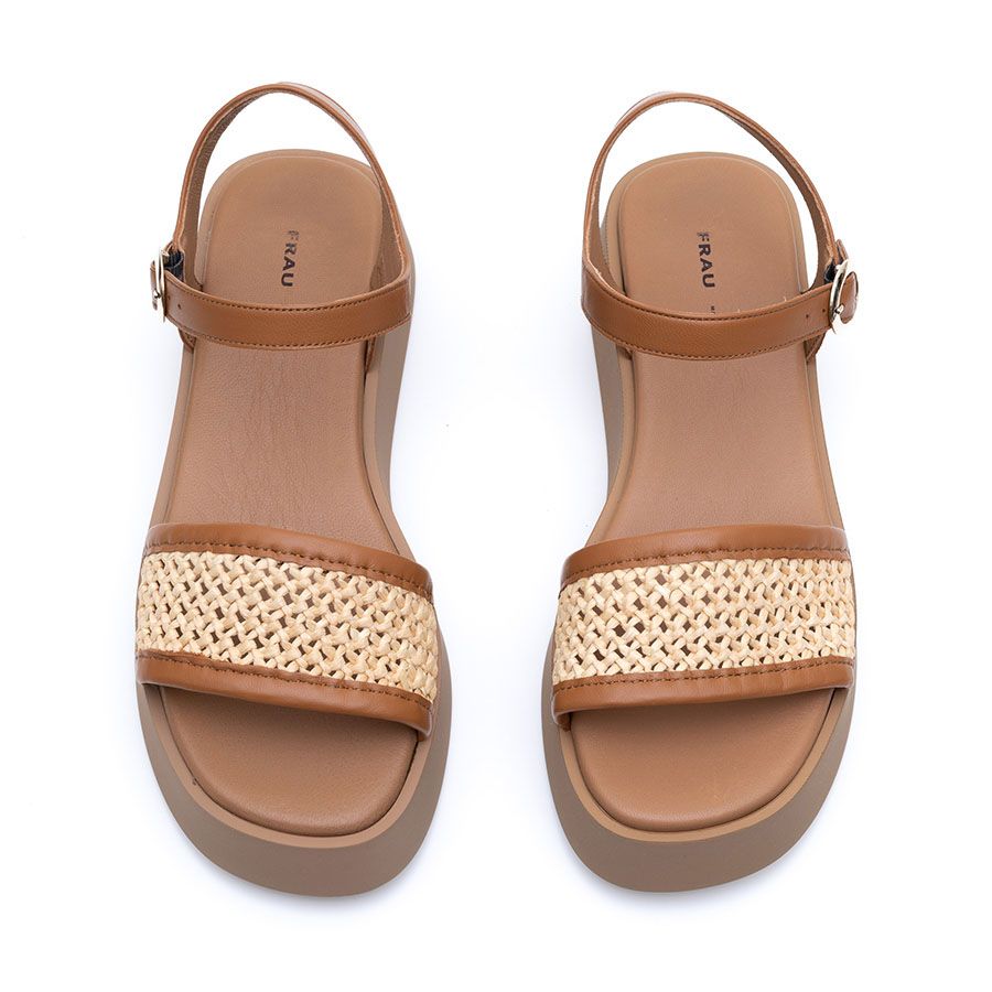 LEATHER FLATFORMS 89X1