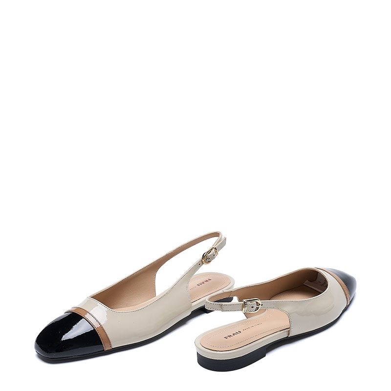 SLINGBACK ΛΟΥΣΤΡΙΝΙ ΔΕΡΜΑΤΙΝΕΣ ΓΟΒΕΣ 91K0