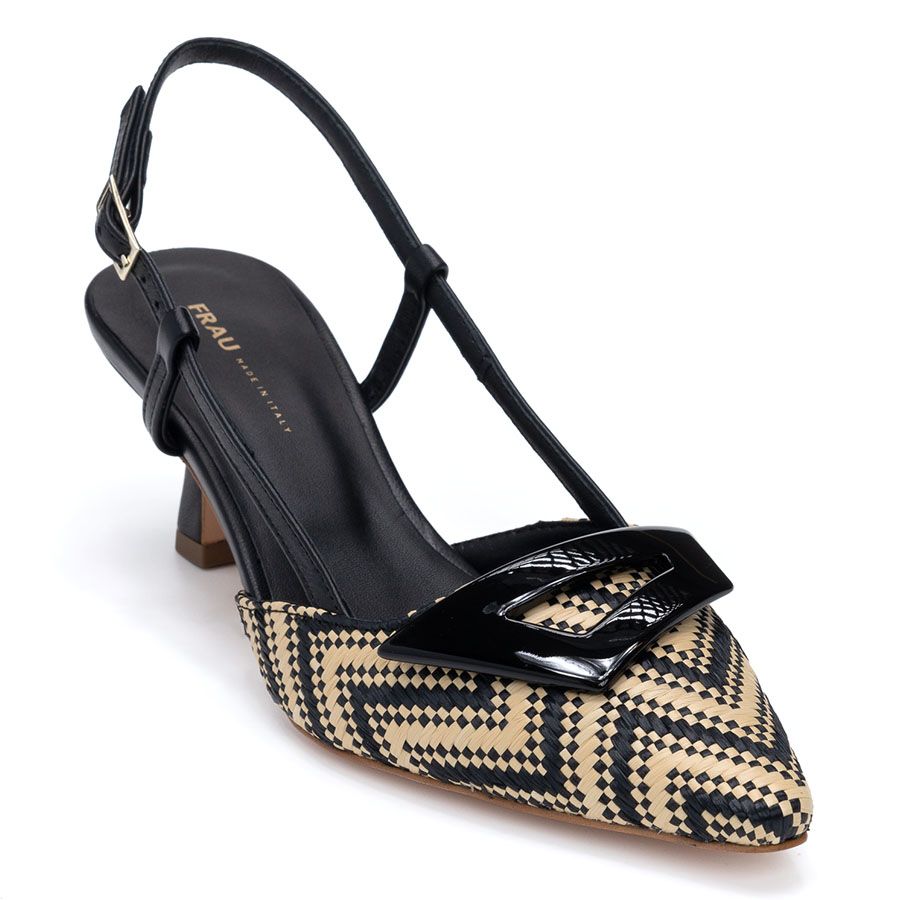 SLINGBACK ΓΟΒΕΣ ΑΠΟ RAFFIA 92H6