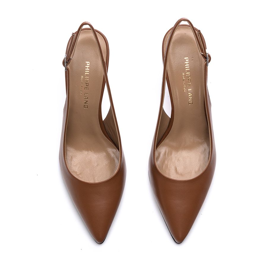 LEATHER POINTED PUMPS