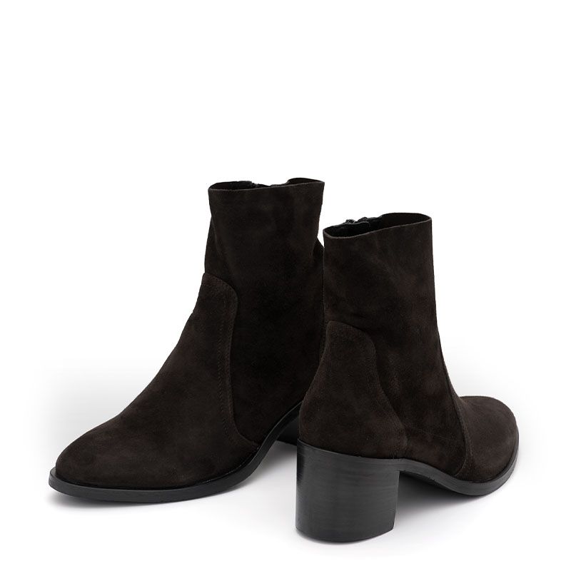 SUEDE ANKLE BOOTS BECKYc
