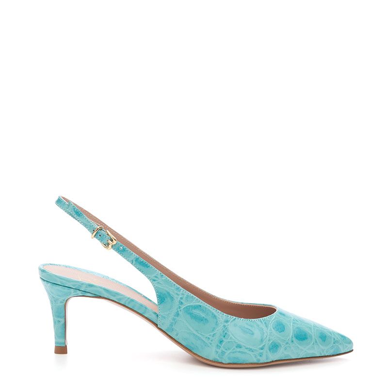 SLINGBACK ΔΕΡΜΑΤΙΝΕΣ ΓΟΒΕΣ BRUNY