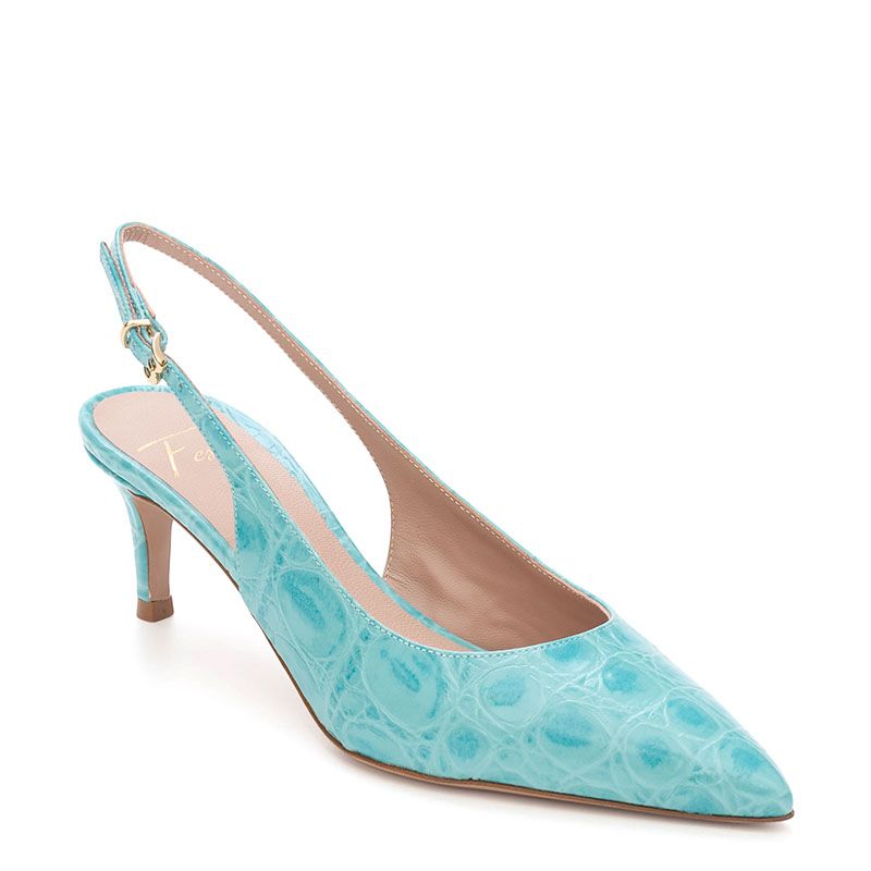 SLINGBACK ΔΕΡΜΑΤΙΝΕΣ ΓΟΒΕΣ BRUNY