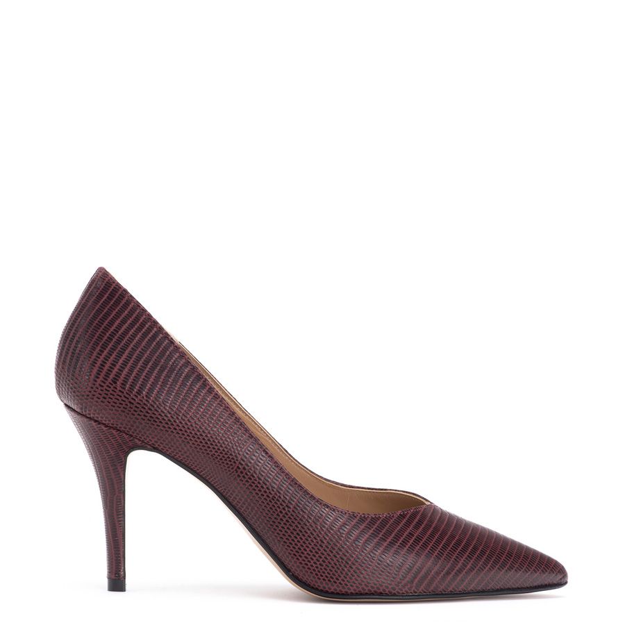 LEATHER POINTED PUMPS