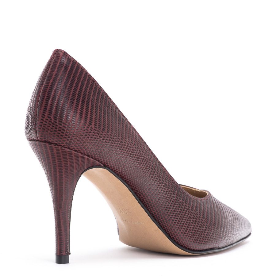 LEATHER POINTED PUMPS