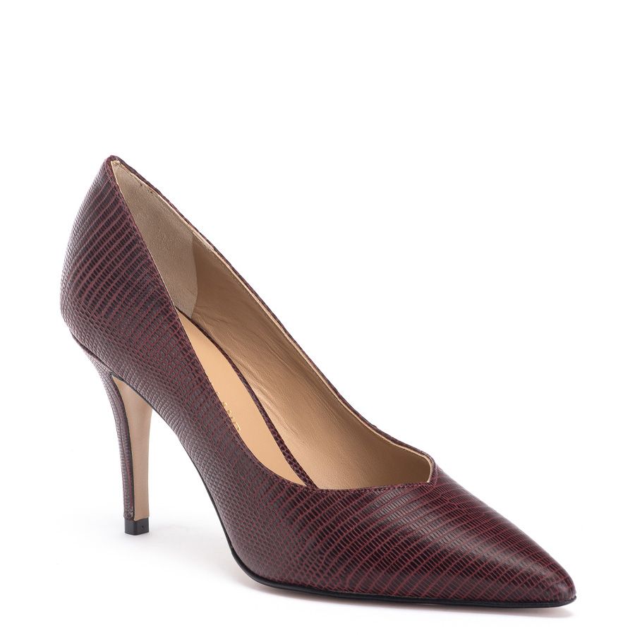 LEATHER POINTED PUMPS