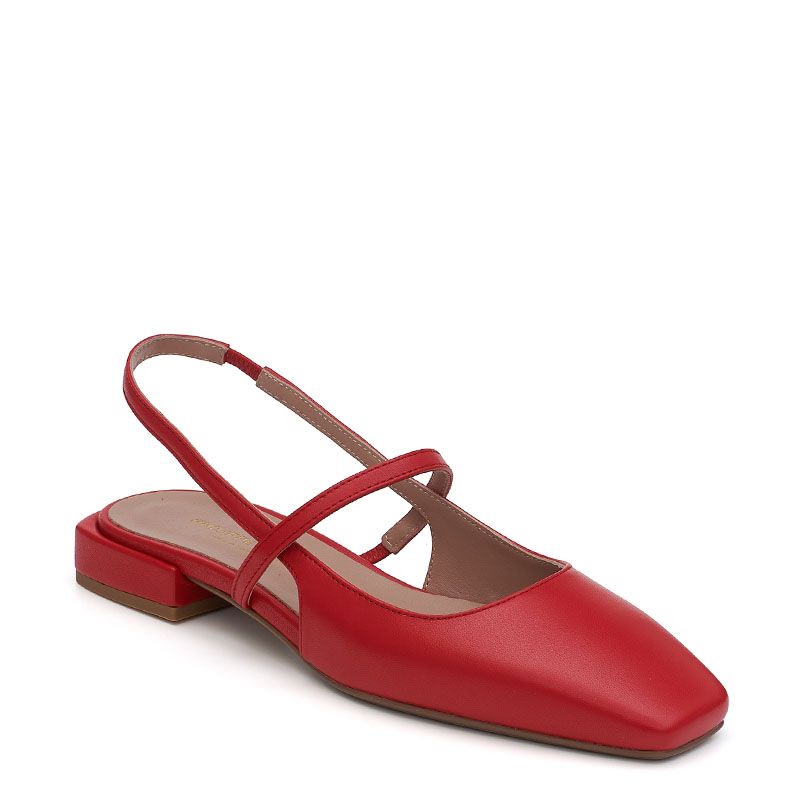 SLINGBACK ΔΕΡΜΑΤΙΝΕΣ ΓΟΒΕΣ 400463