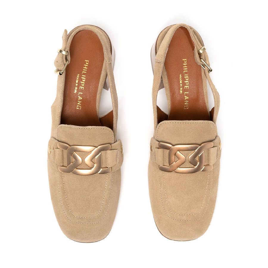 ΚΑΣΤΟΡΙΝΕΣ SLINGBACK ΓΟΒΕΣ