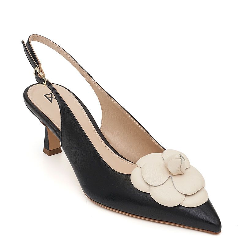 SLINGBACK ΔΕΡΜΑΤΙΝΕΣ ΓΟΒΕΣ 2686