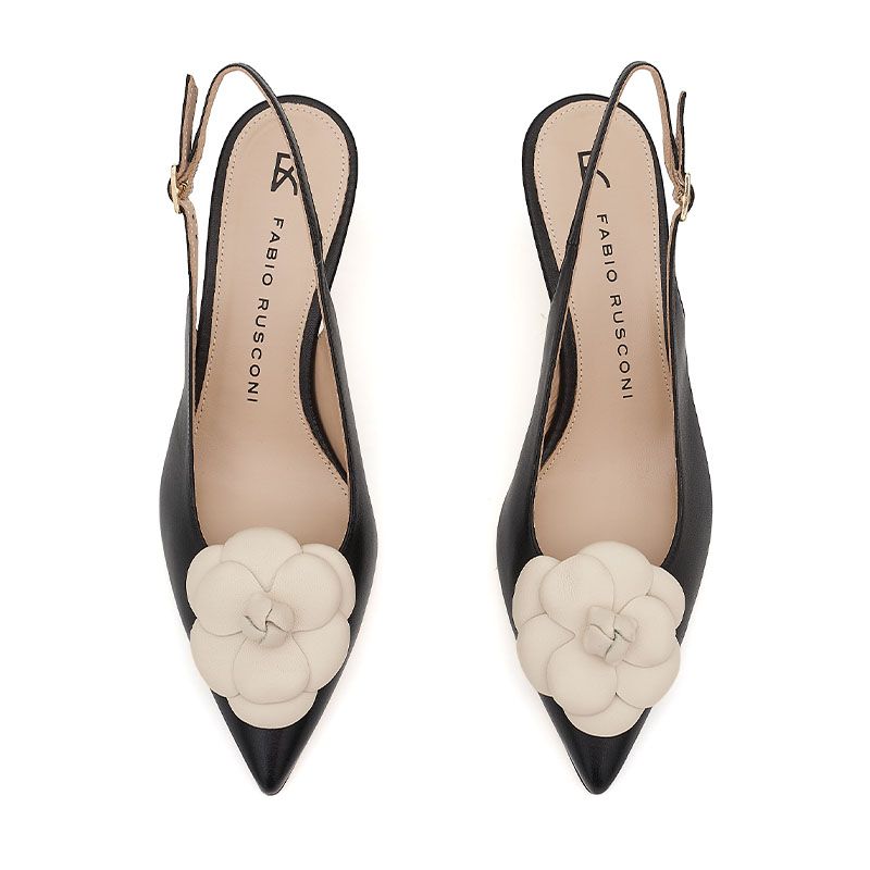 SLINGBACK ΔΕΡΜΑΤΙΝΕΣ ΓΟΒΕΣ 2686