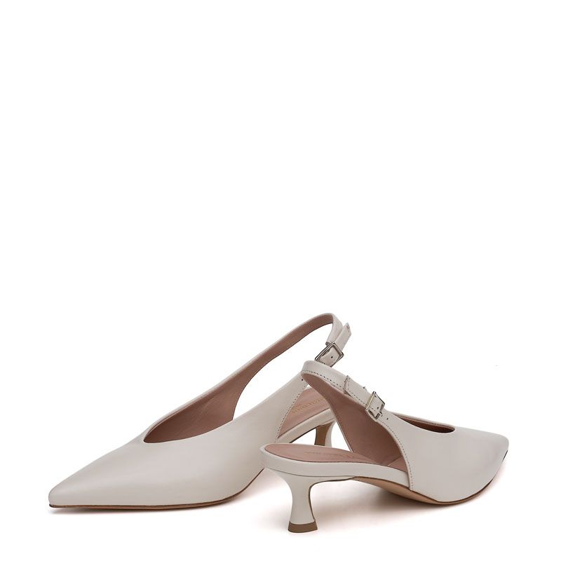 SLINGBACK ΔΕΡΜΑΤΙΝΕΣ ΓΟΒΕΣ 400423