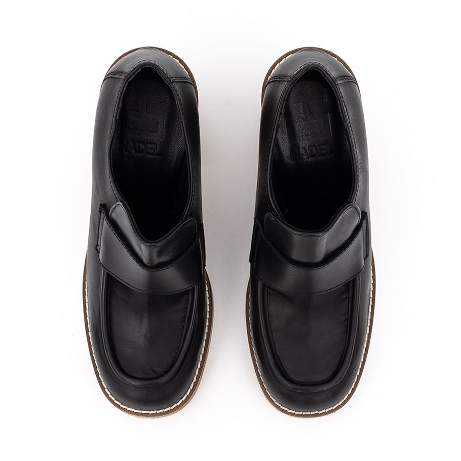  LEATHER PLATFORM LOAFERS
