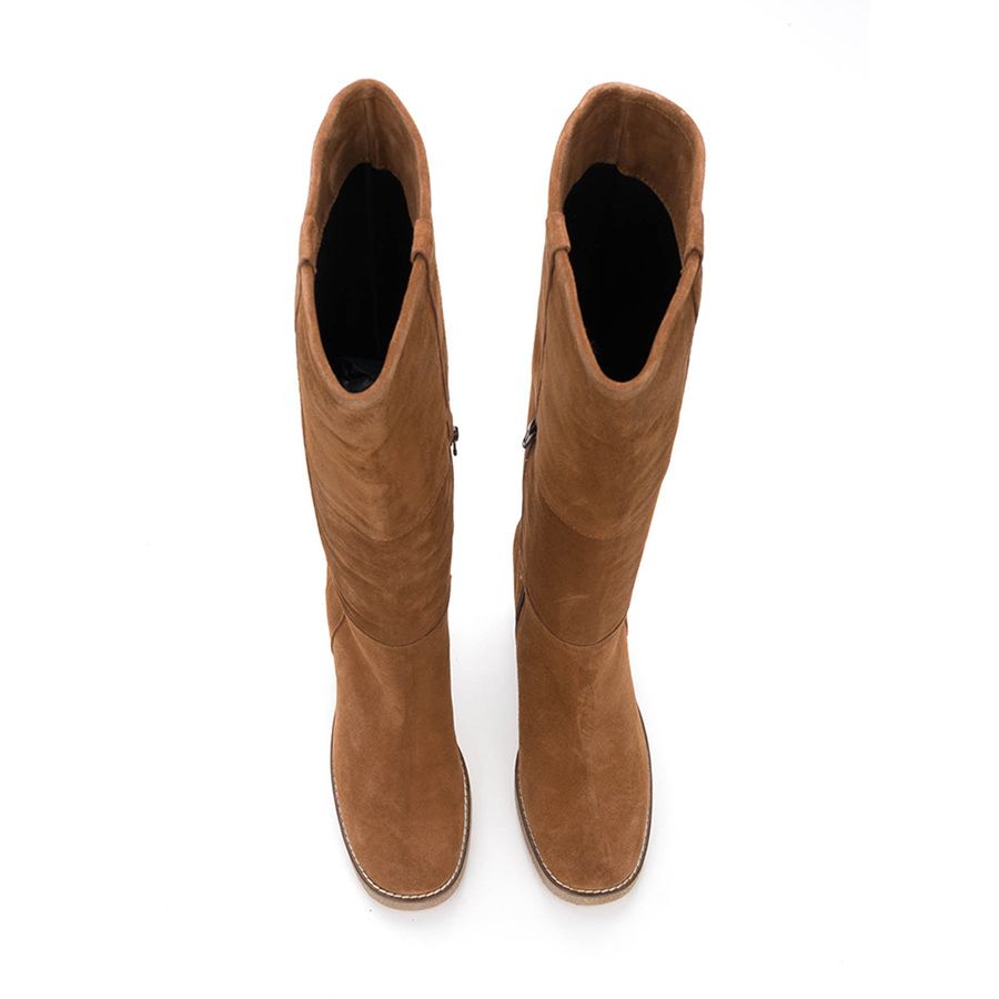 LEATHER HEELED BOOTS