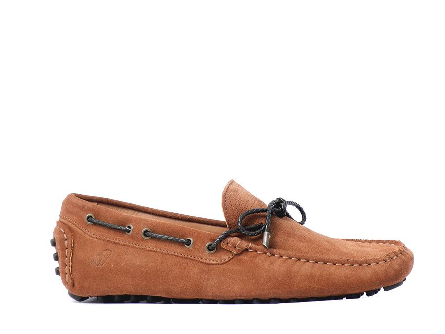 SUEDE DRIVING LOAFERS 343204PITO