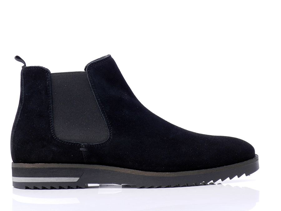 SUEDE CHELSEA BOOTS 343402TUQC/01 BLACK
