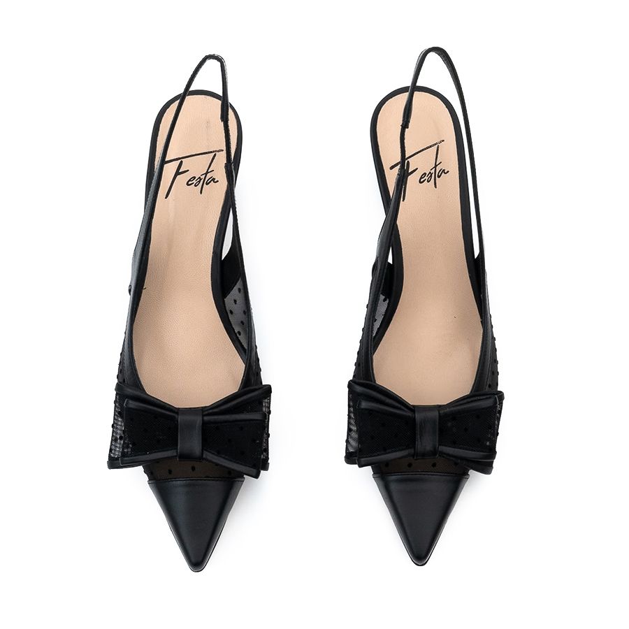 SLINGBACK LEATHER PUMPS LULAS