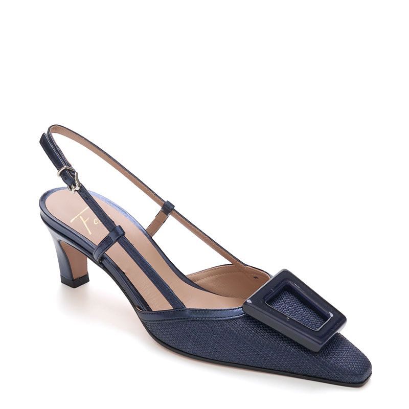 SLINGBACK RAFFIA PUMPS PALOMA