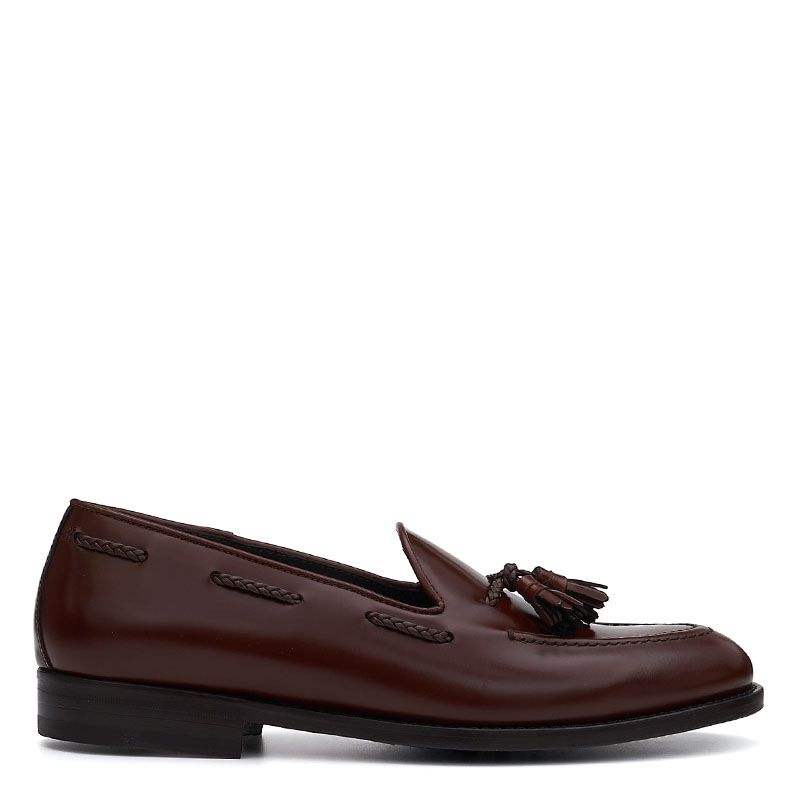 HANDCRAFTED LEATHER LOAFERS 348PM02V/BOTDU