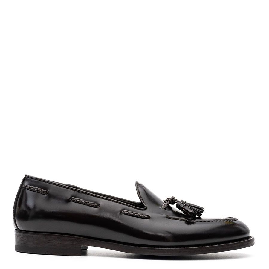 HANDCRAFTED LEATHER LOAFERS 348PM02V