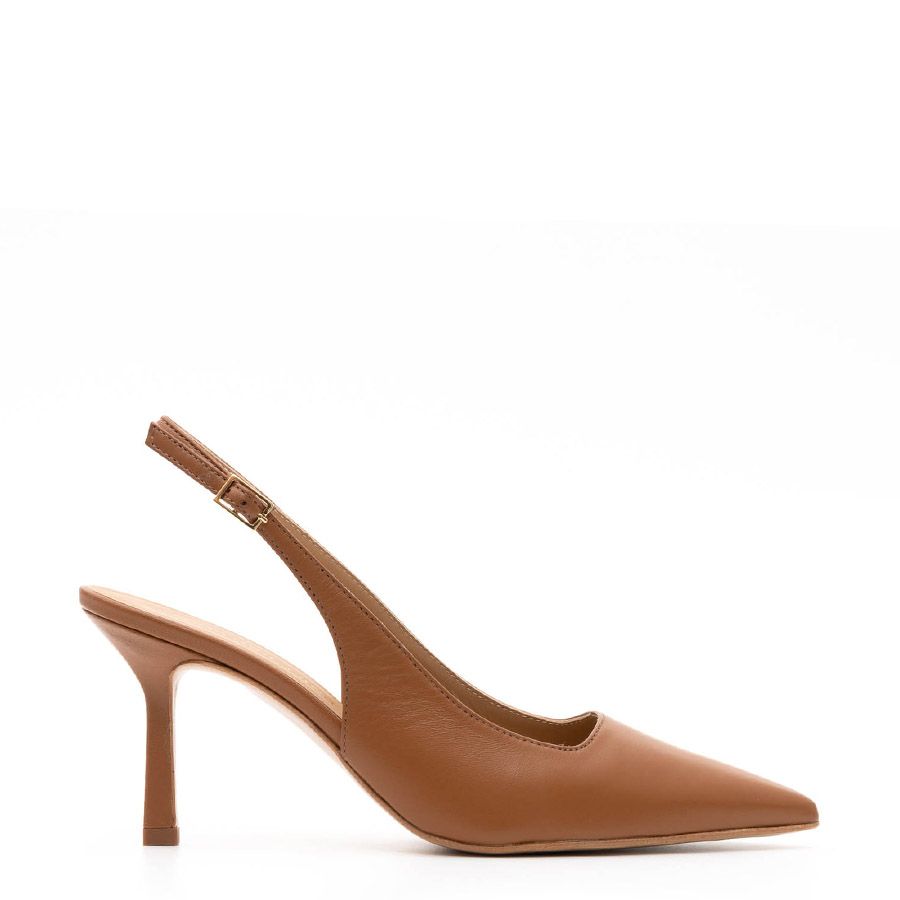 LEATHER POINTED PUMPS V23vit