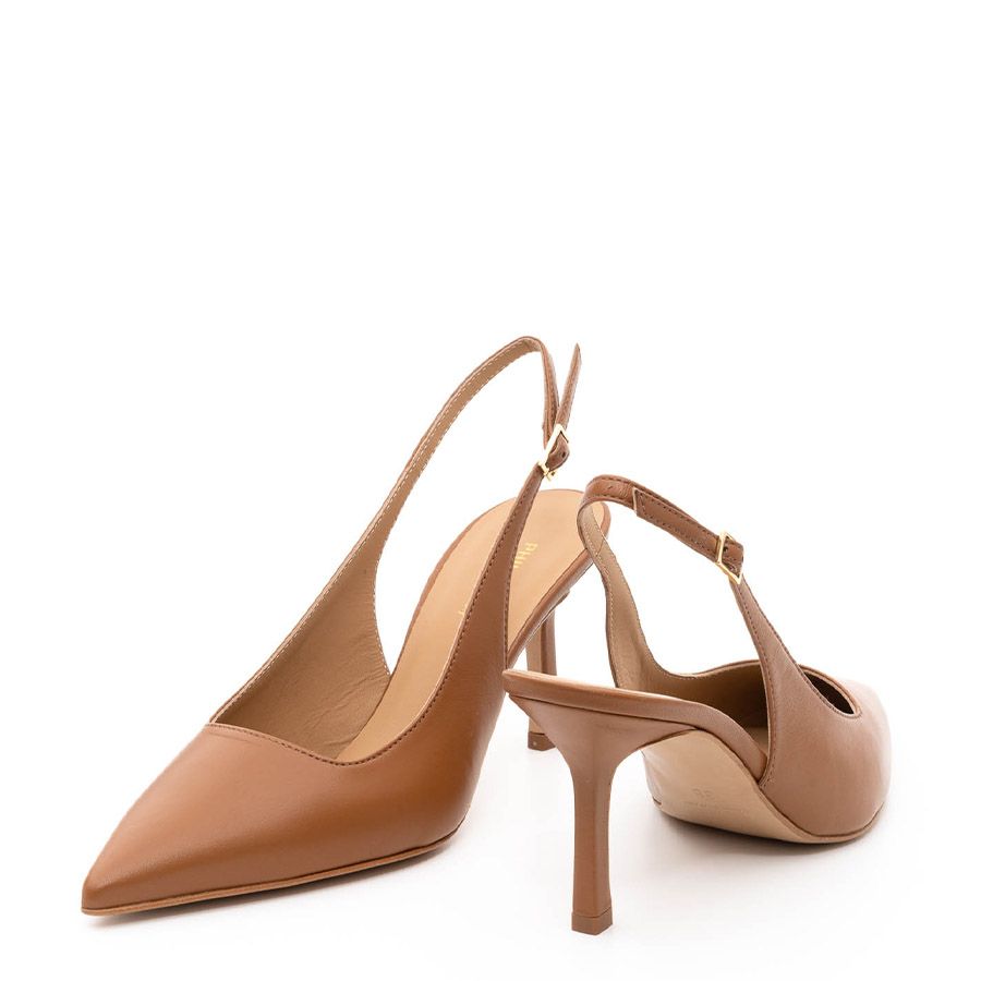 LEATHER POINTED PUMPS V23vit