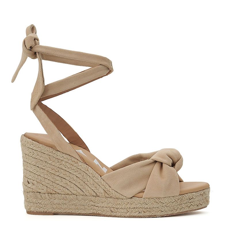 HAMPTONS SUEDE WEDGE ESPADRILES WS